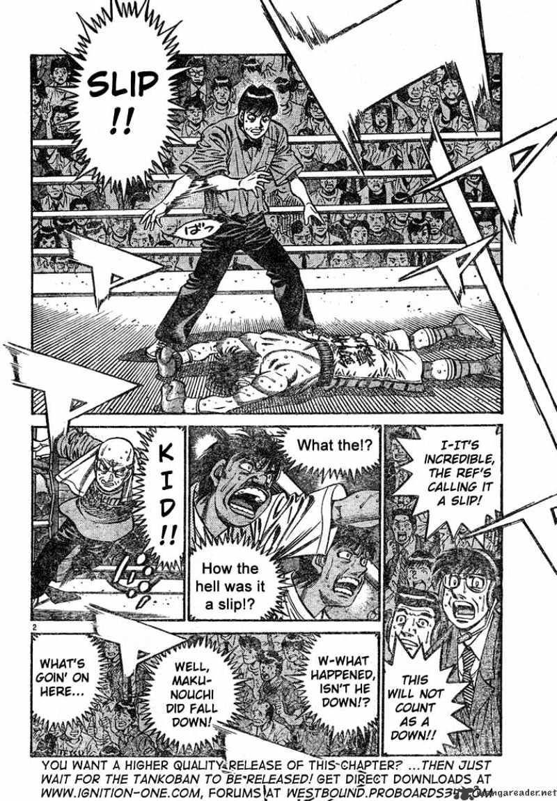Hajime no Ippo: Fighting Spirit, Chapter 732 image 02